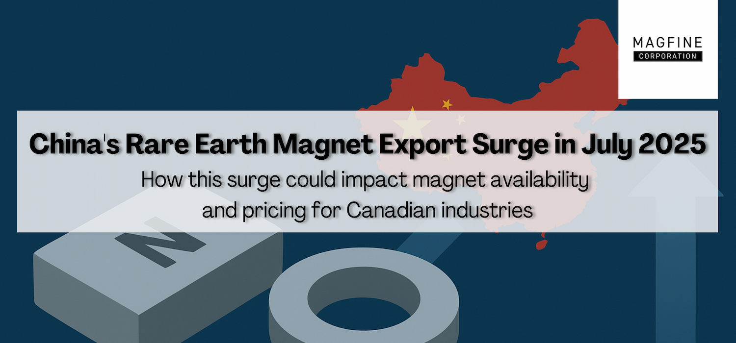 rare earth magnet export surge