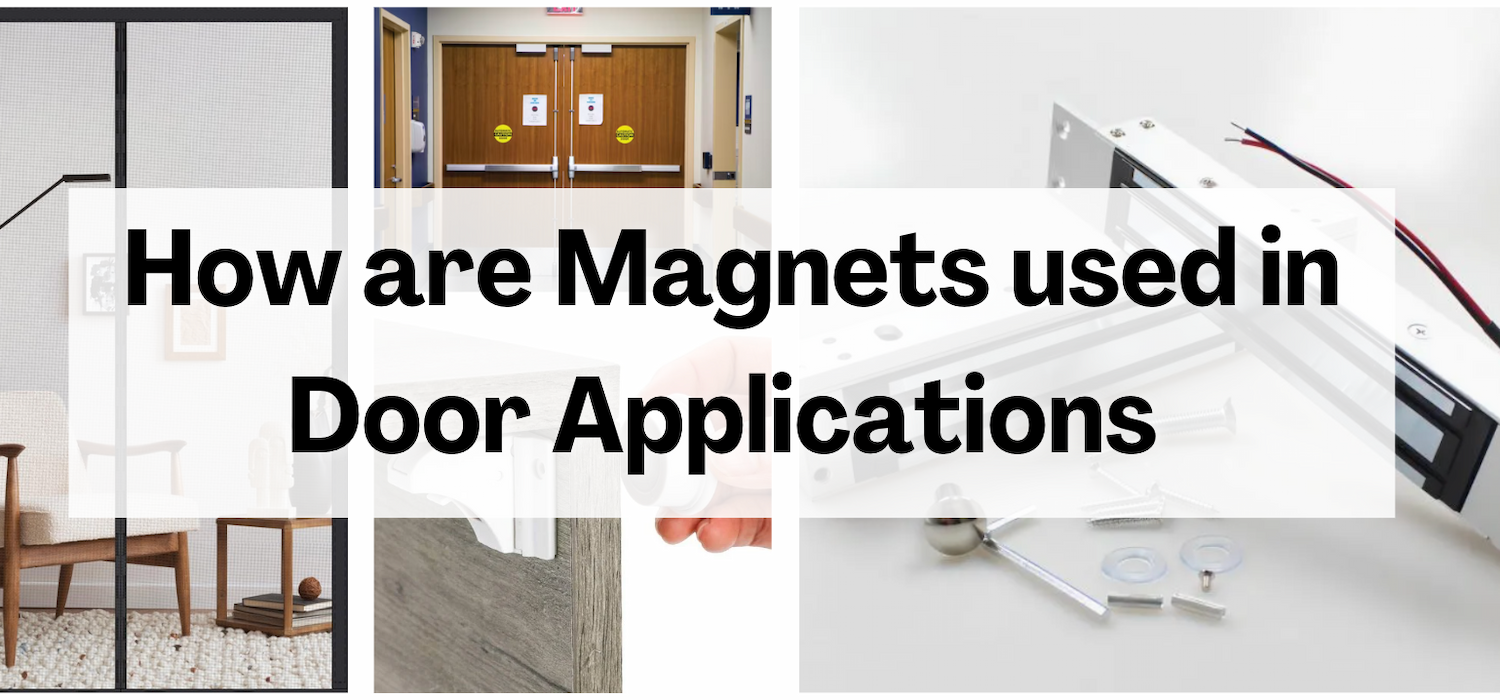 how are magnets used for door applications