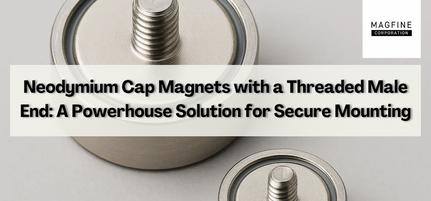 cap neodymium magnet with threaded male in canada