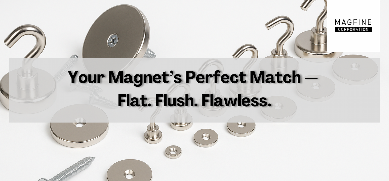 metal yoke part flat countersunk for magnets in canada