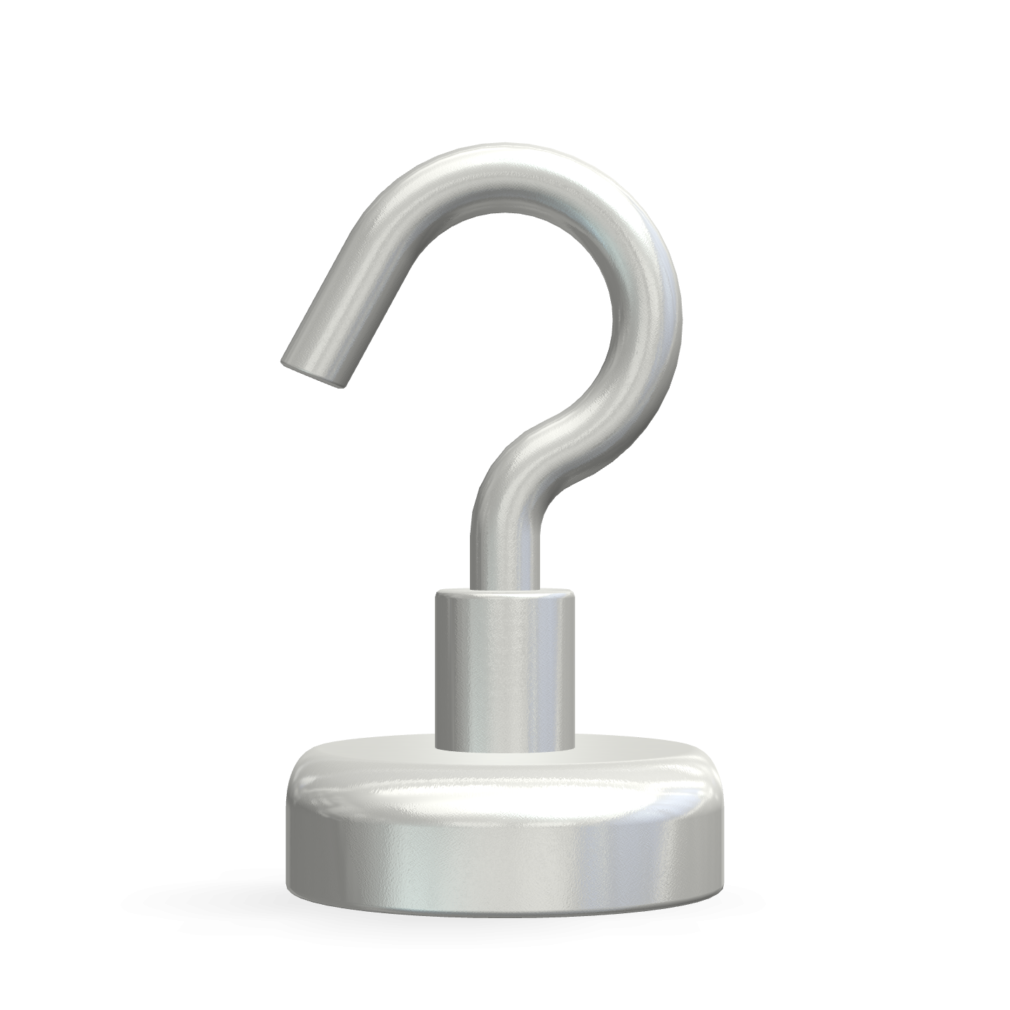 Cap Neodymium Ø25mm x 8mm Hook