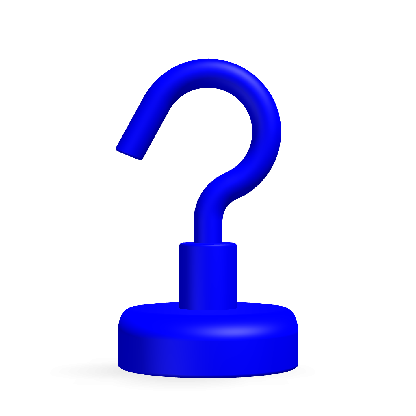 Cap Neodymium Ø25mm x 8mm Hook