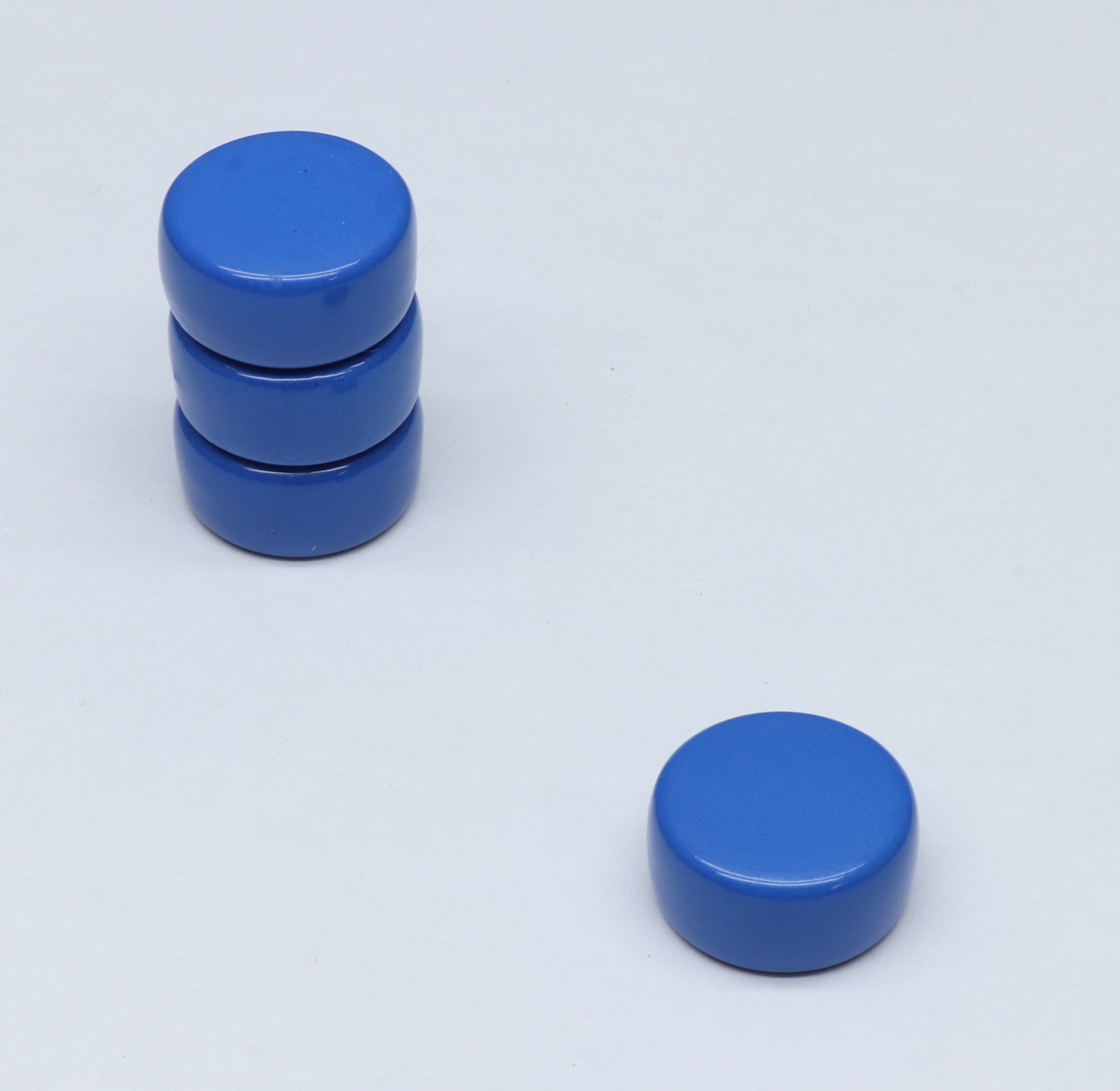 Aimants en forme de cercles colorés - Φ18mmX8.5mm