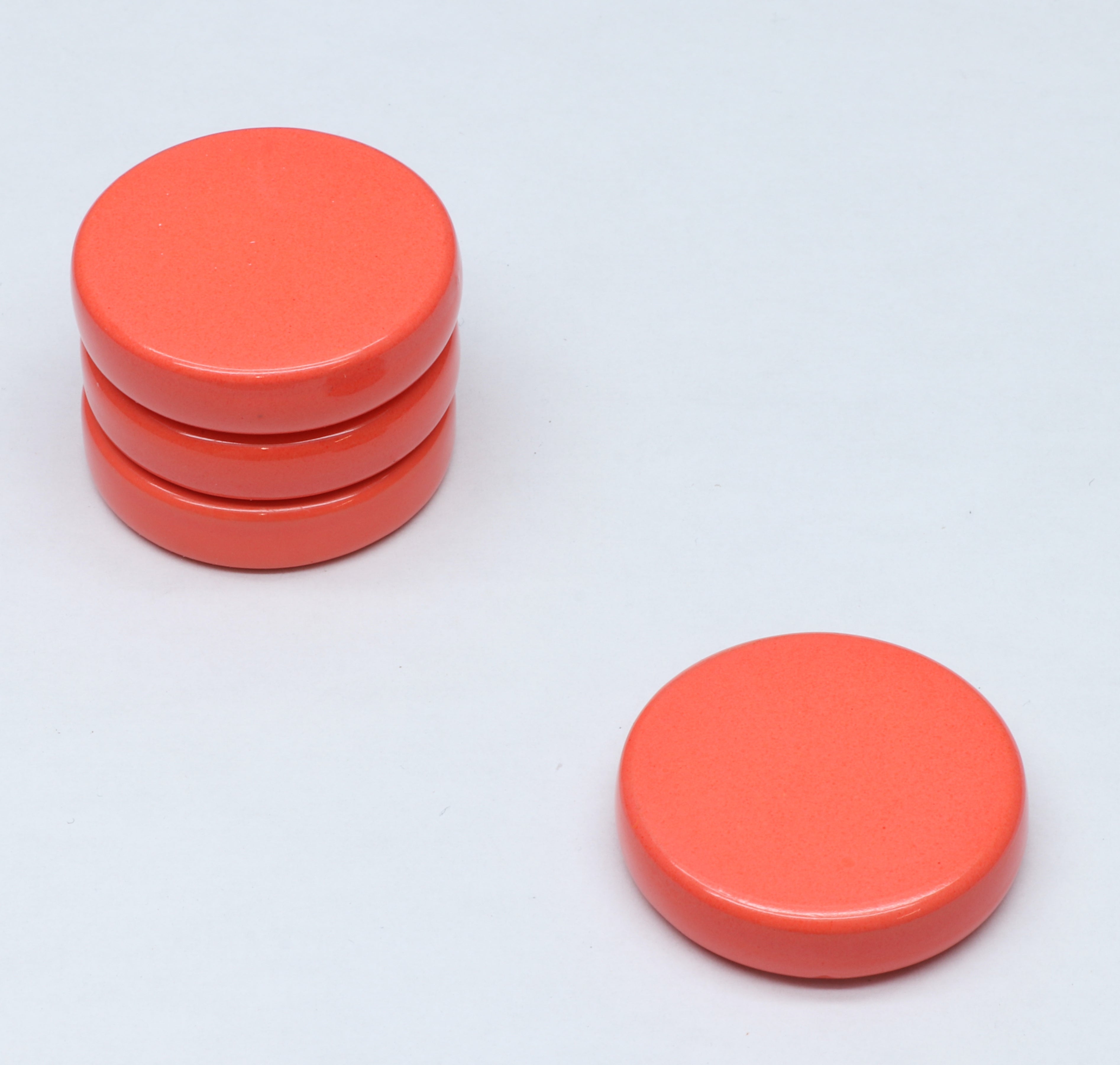 Aimants en forme de cercles colorés - Φ30mmX6.5mm