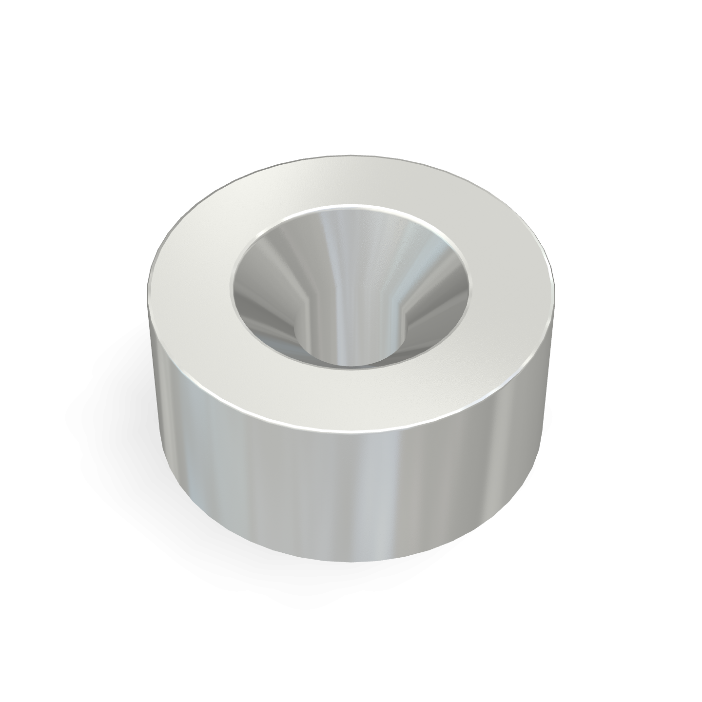 Neodymium Disc Magnet with Countersunk Hole Ø15mm X Ø4.3mm X 7mm /M4