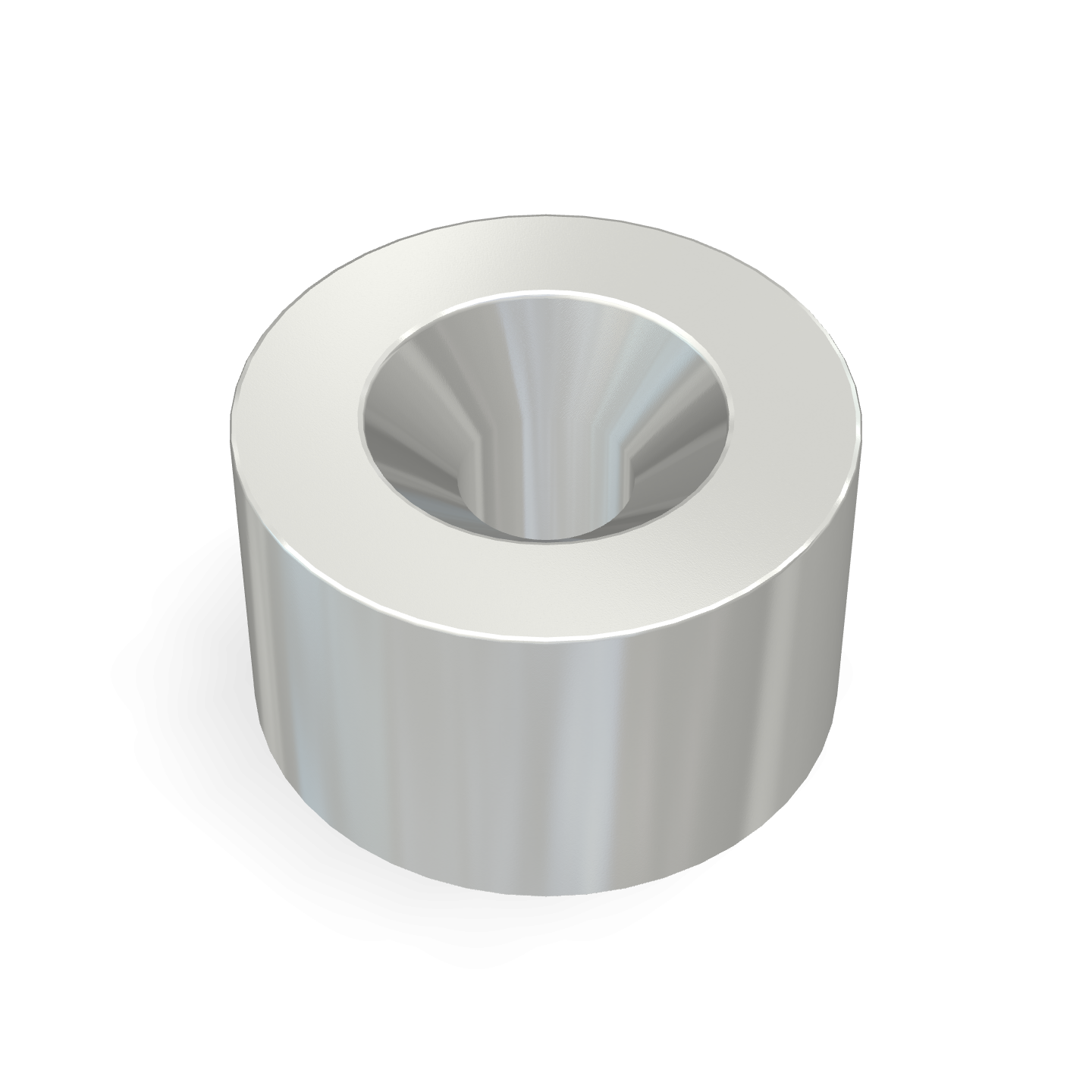 Neodymium Disc Magnet with Countersunk Hole Ø15mm X Ø4.3mm X 9mm /M4