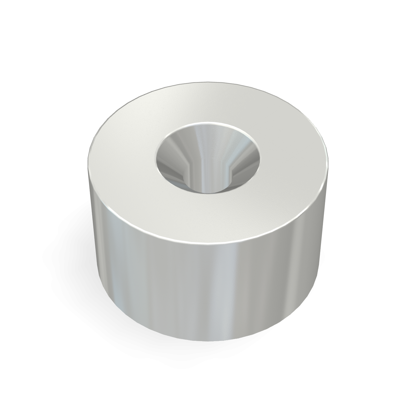 Neodymium Disc Magnet with Countersunk Hole Ø25mm x Ø5.3mm x 15mm /M5