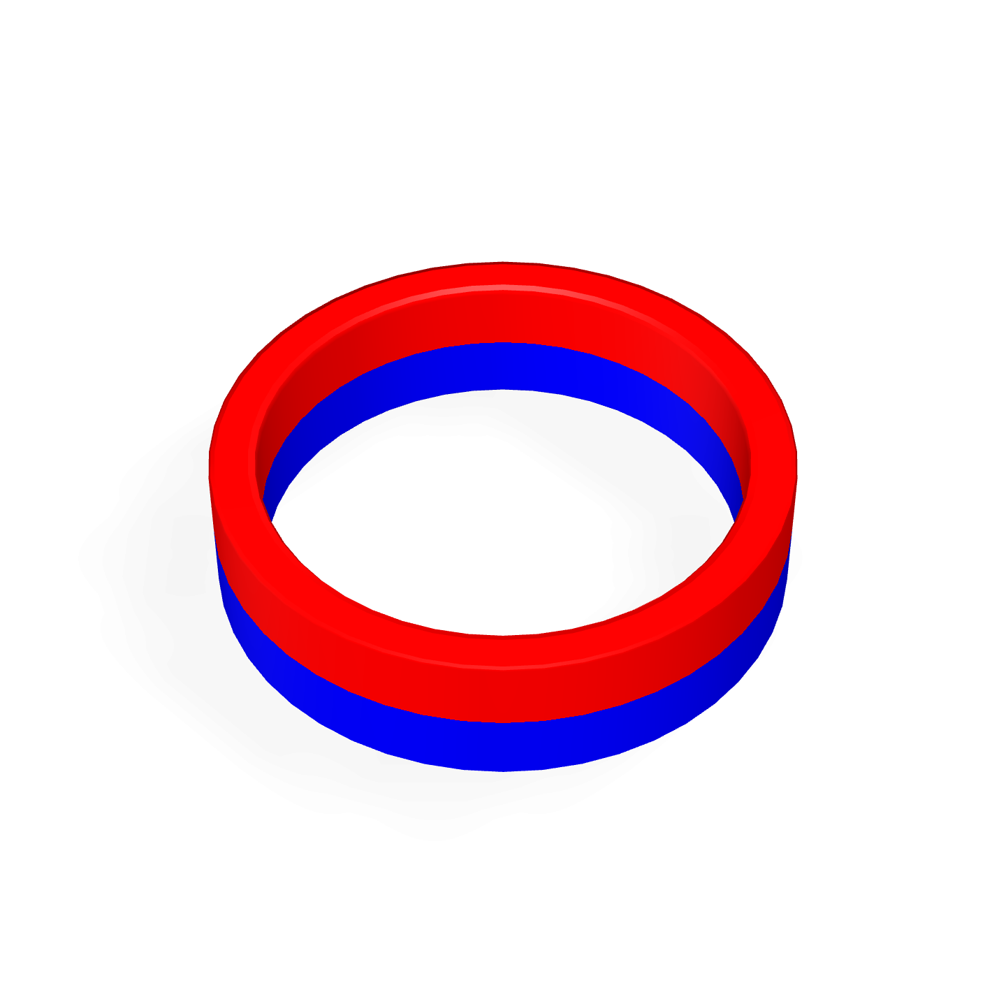 Bague en néodyme Ø12mm X Ø10mm X 3mm