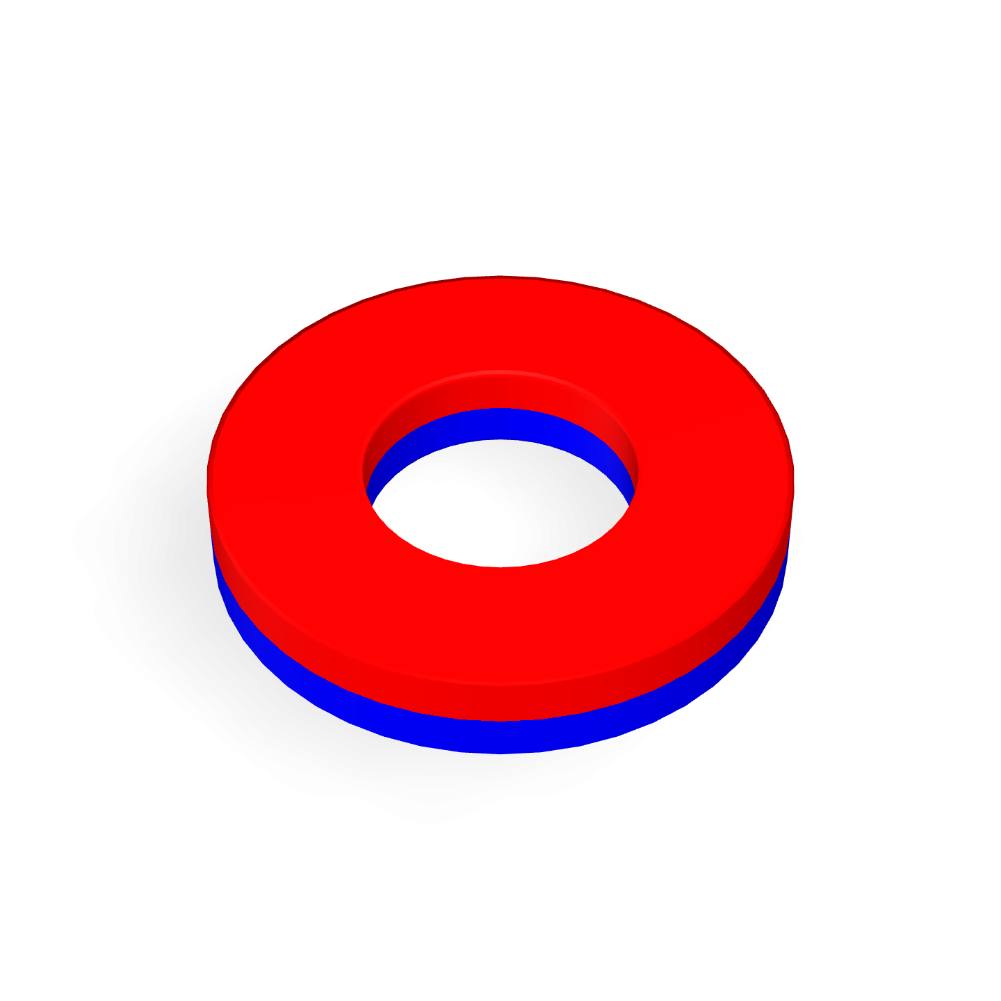 Neodymium Ring Ø30mm X Ø14mm X 5 mm