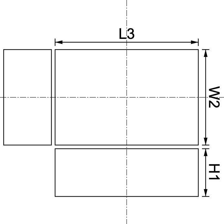 Neodymium Block Magnet 3mm X 2mm X 1mm