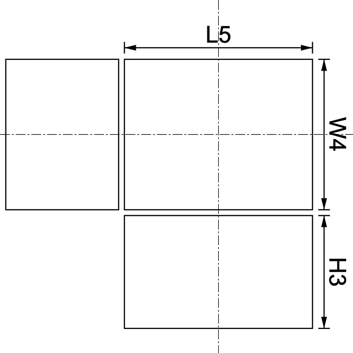 Aimant en néodyme 5 mm x 4 mm x 3 mm
