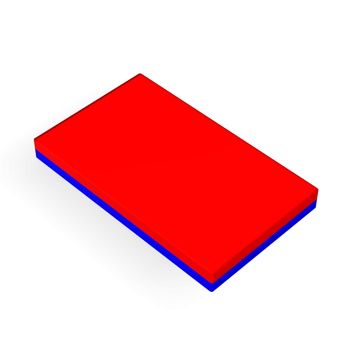 Neodymium Block Magnet 10mm X 6mm X 1mm