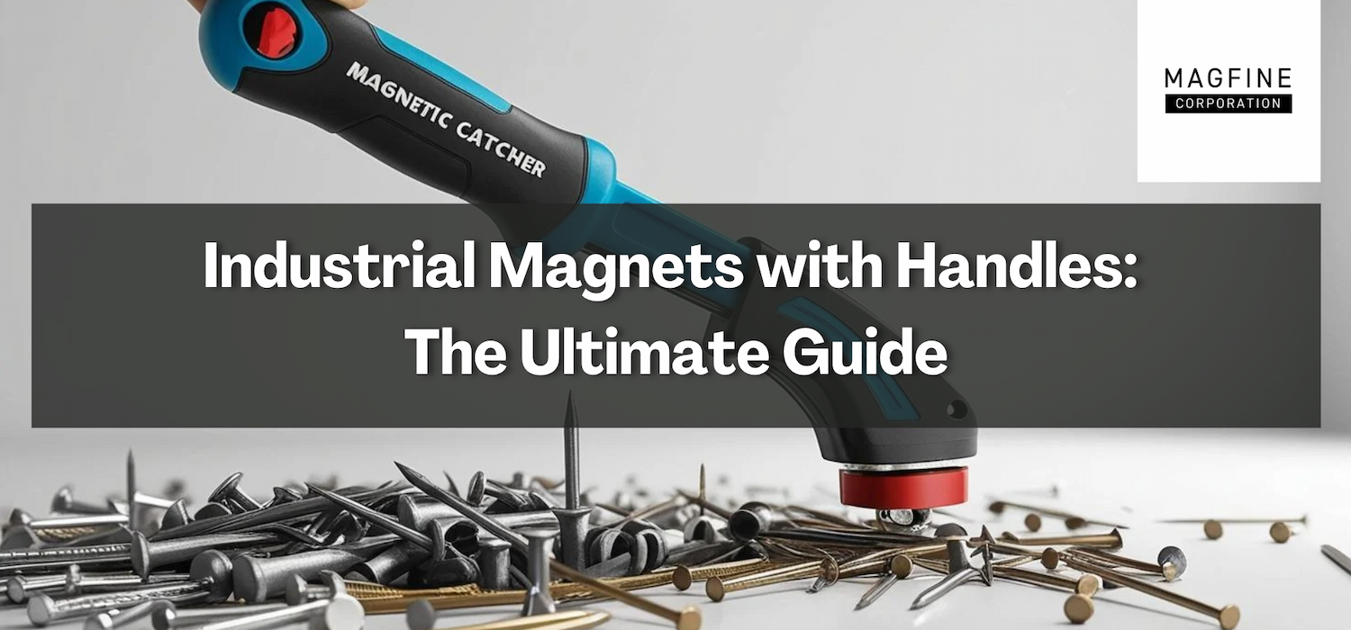 industrial magnet with handle
