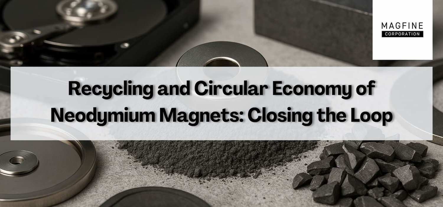 Recycling and Circular Economy of Neodymium Magnets: Closing the Loop
