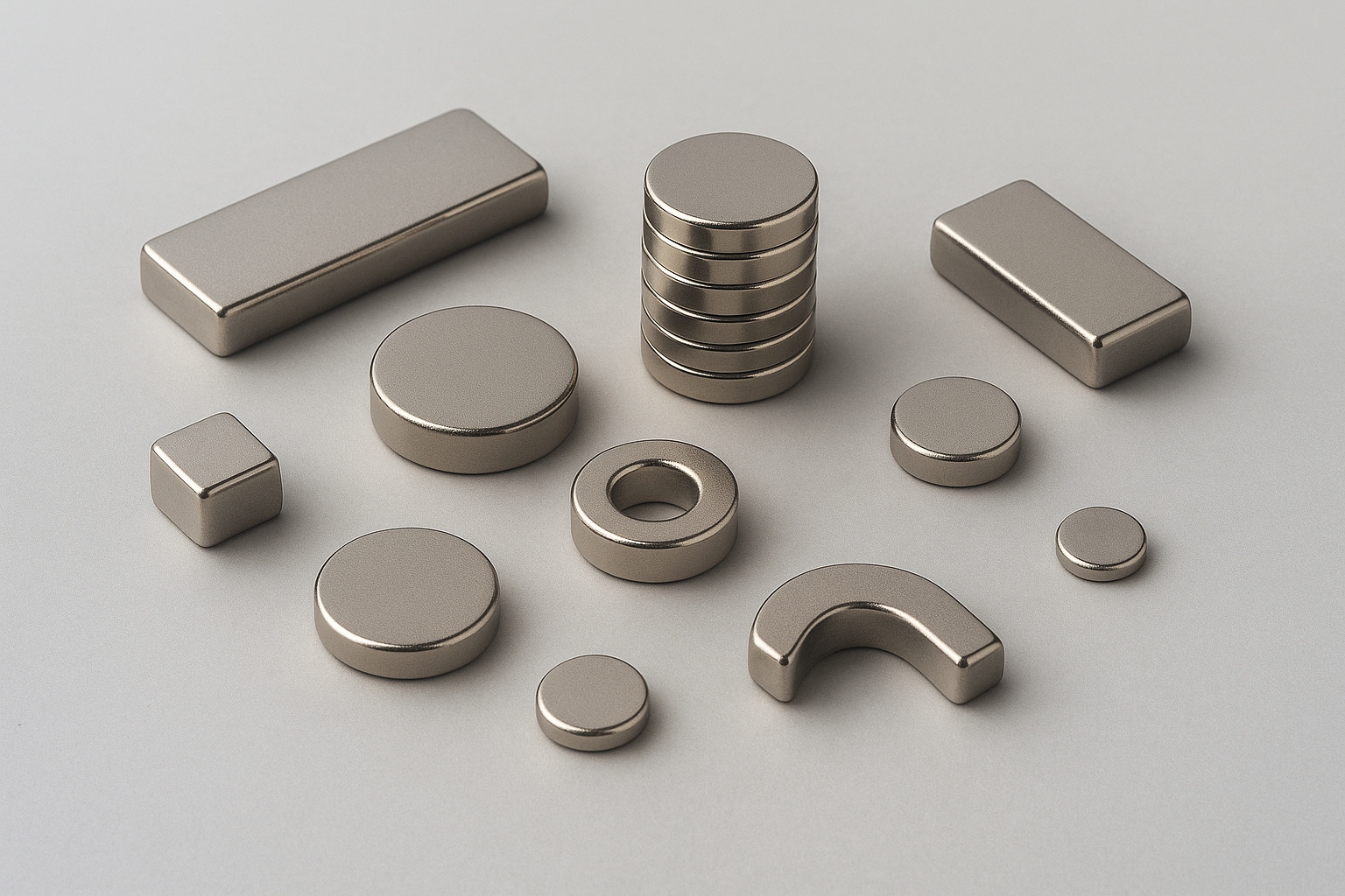 Neodymium Magnet N38 to N56 Grades