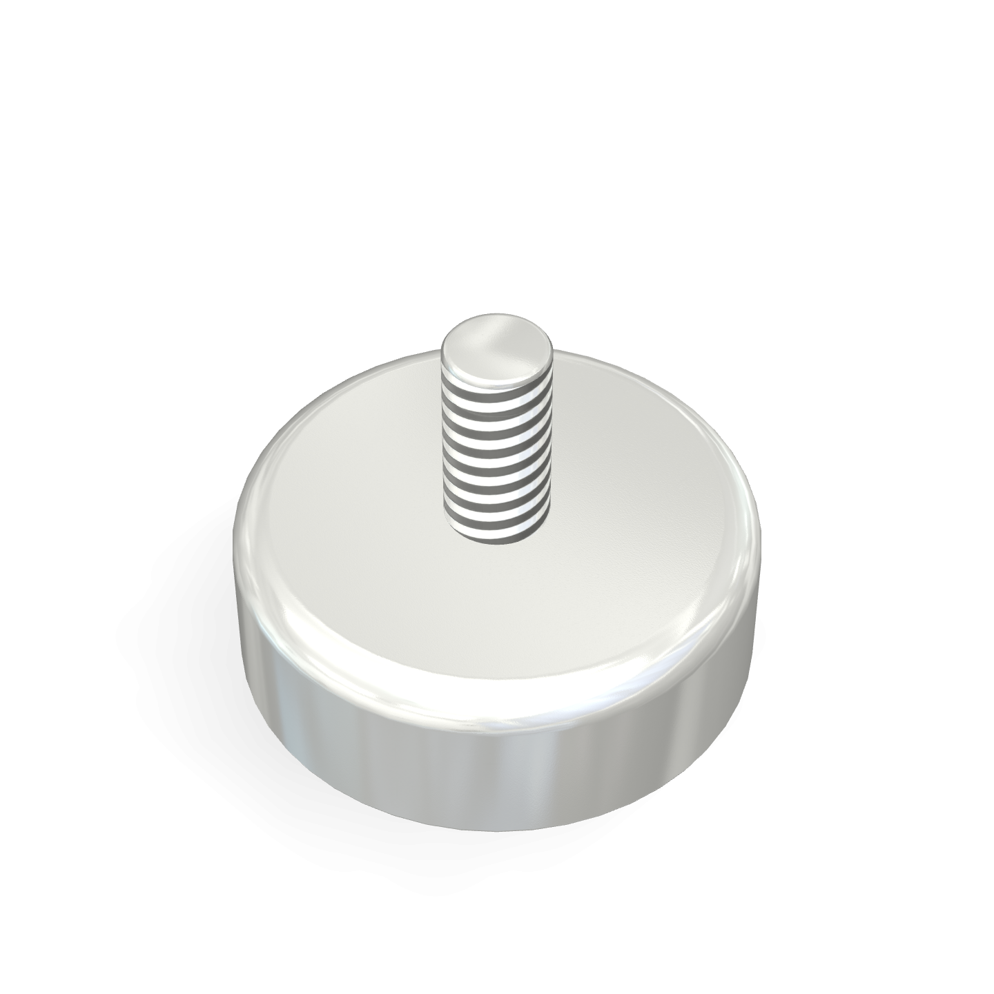 Capuchon Néodyme Ø20mm x 7mm / Filetage M4 Mâle