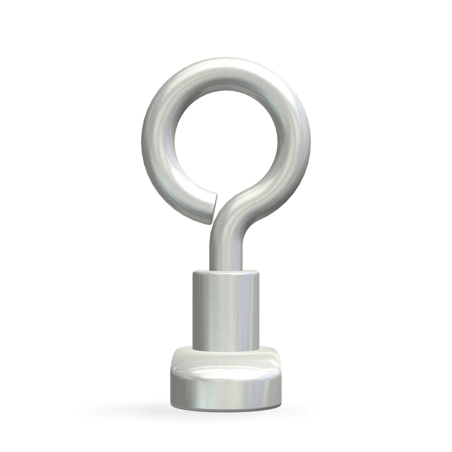 Cap Neodymium Ø10mm x 5mm Eyelet