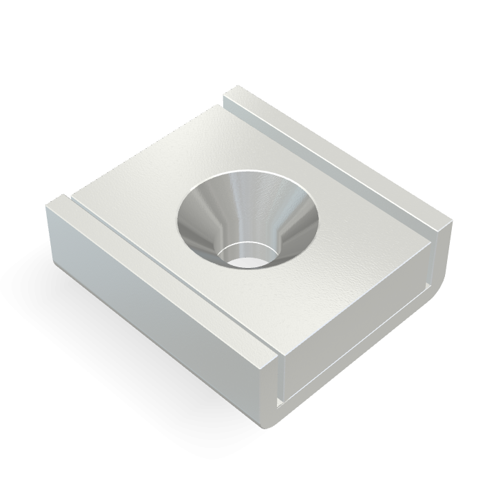 Bouchon en néodyme à tête fraisée 15 mm x 13,5 mm x 5 mm / M3