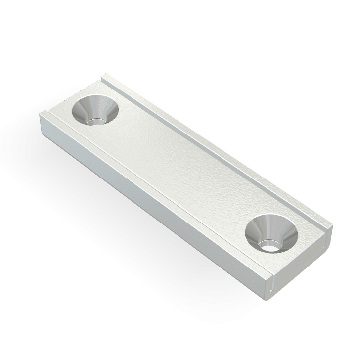 Bouchon en néodyme à tête fraisée 45 mm x 13,5 mm x 5 mm / M3