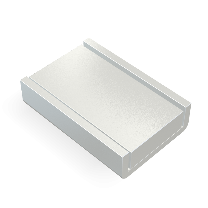 Aimant en néodyme avec capuchon 20 mm x 13,5 mm x 5 mm