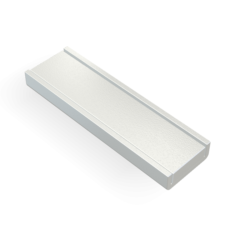 Aimant en néodyme avec capuchon 45 mm x 13,5 mm x 5 mm