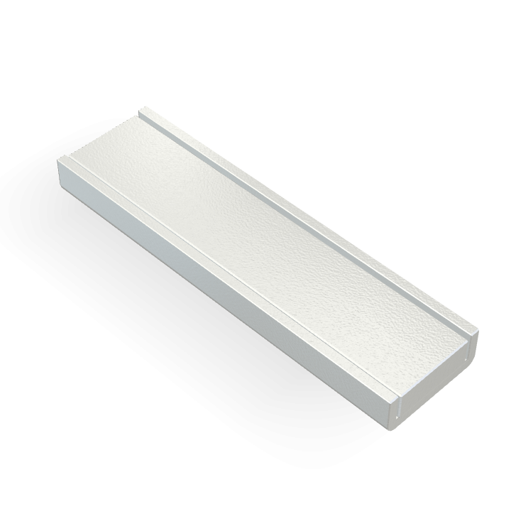 Aimant en néodyme avec capuchon 50 mm x 13,5 mm x 5 mm