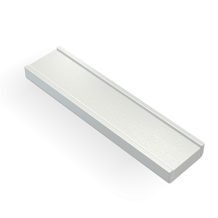Aimant en néodyme avec capuchon 55 mm x 13,5 mm x 5 mm
