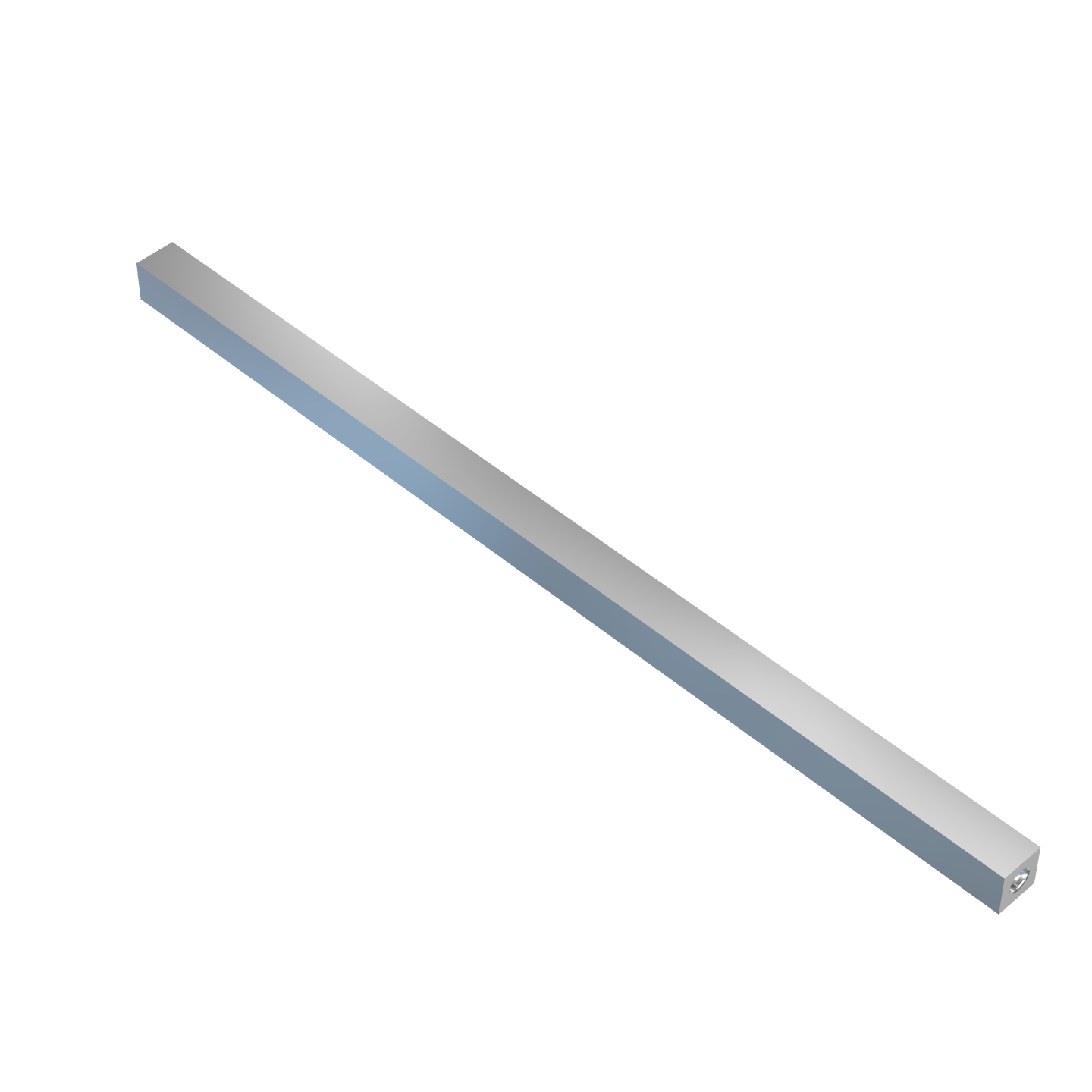 Barre magnétique 12,7 mm x 12,7 mm x 300 mm M6