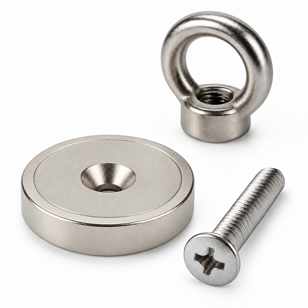 Industrial grade cap neodymium magnet