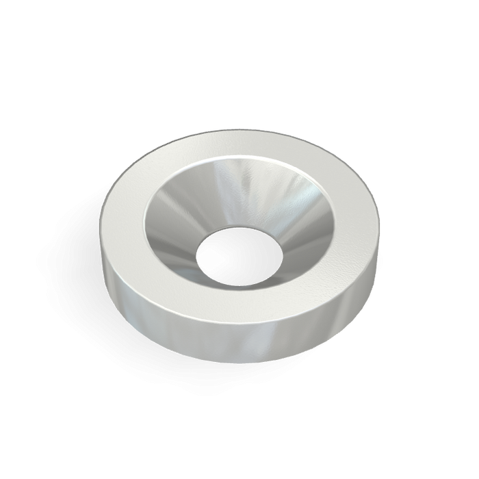 Metal Yoke Countersunk Flat Φ10mm x Φ3.2mm x 2mm /M3