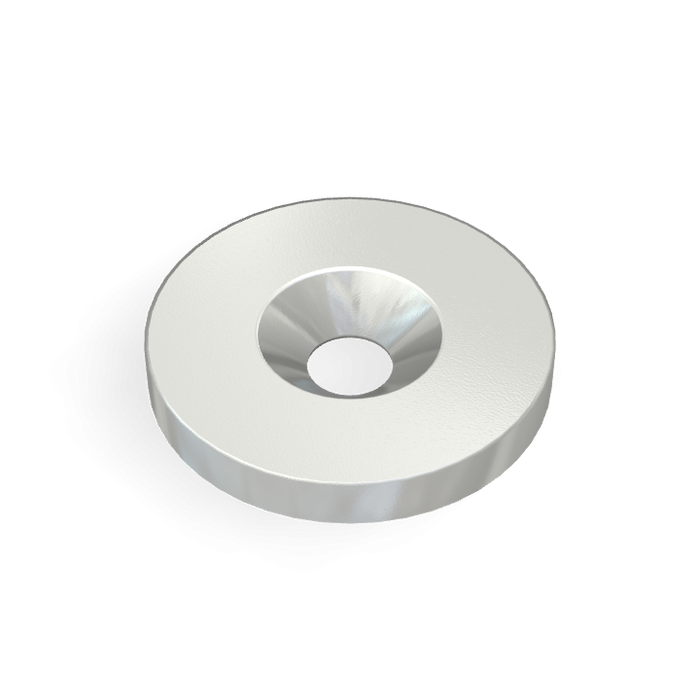 Metal Yoke Countersunk Flat Φ15mm x Φ3.2mm x 2mm /M3