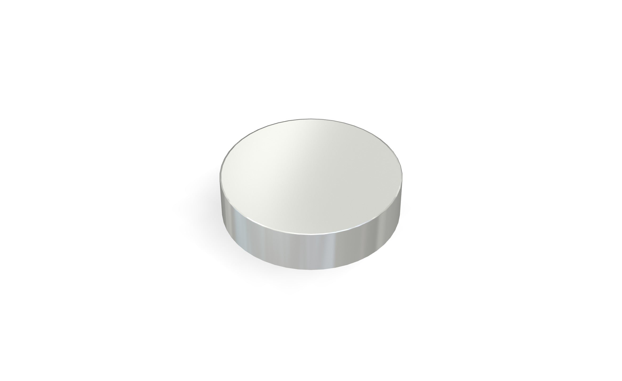 N52 Neodymium Disc Magnet 1/4" x 1/16" with 3M Adhesive