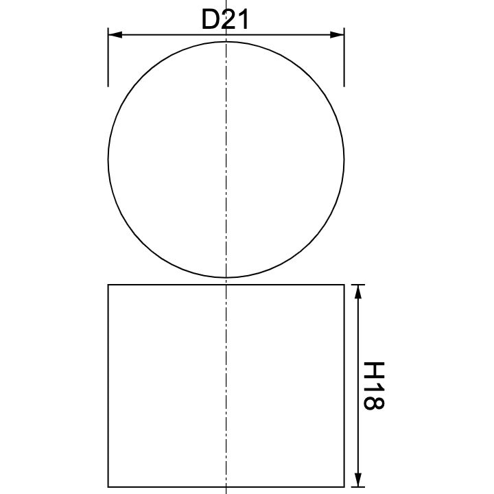 Neodymium Disc Magnet Ø21mm