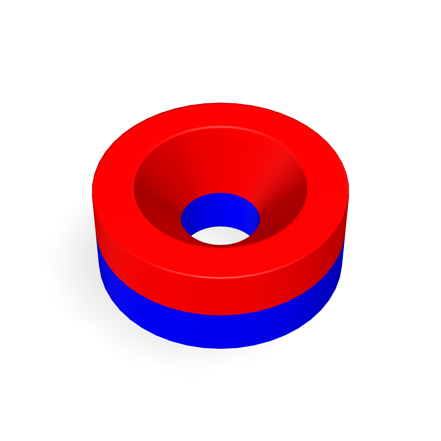 Neodymium Disc Magnet with Countersunk Hole Ø10mm x Ø3.2mm x 4mm /M3