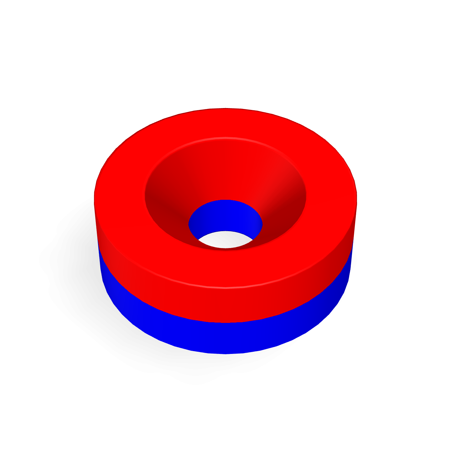 Neodymium Disc Magnet with Countersunk Hole Ø11mm x Ø3.2mm x 4mm /M3