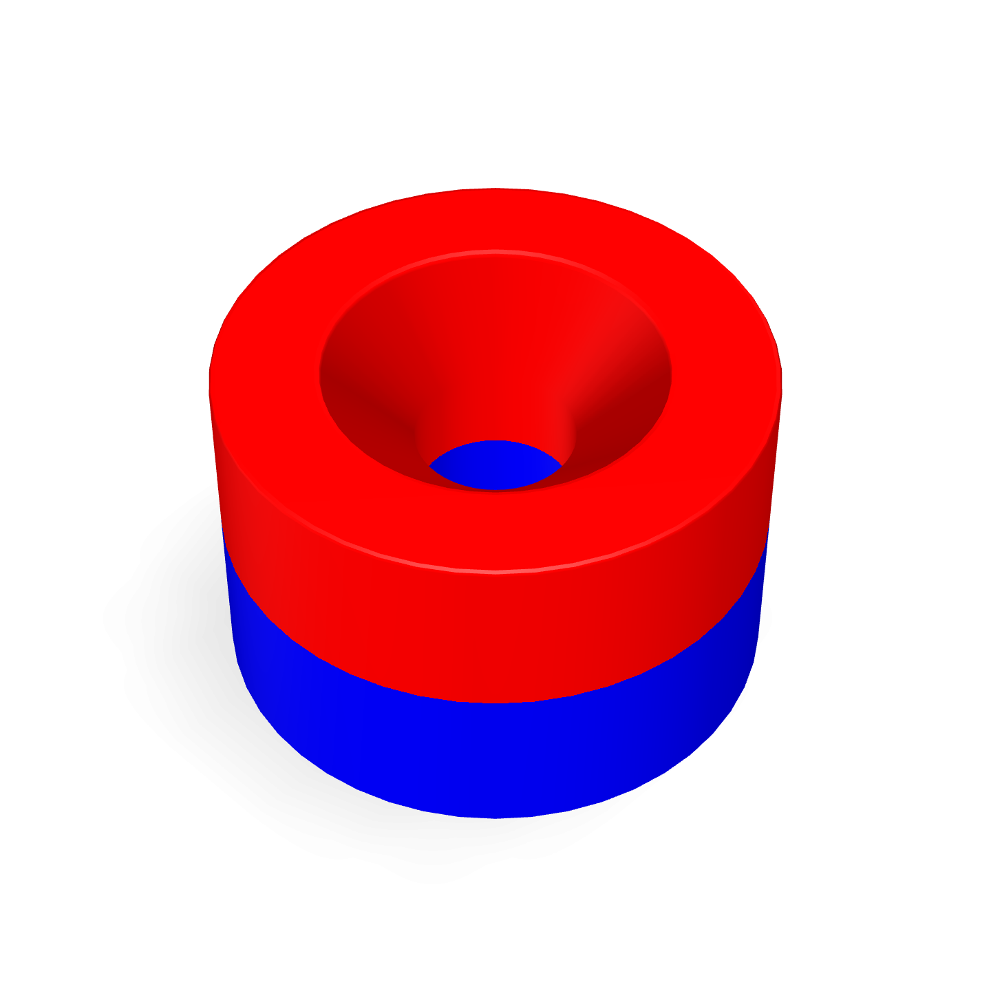 Neodymium Disc Magnet with Countersunk Hole Ø11mm x Ø3.2mm x 7mm /M3