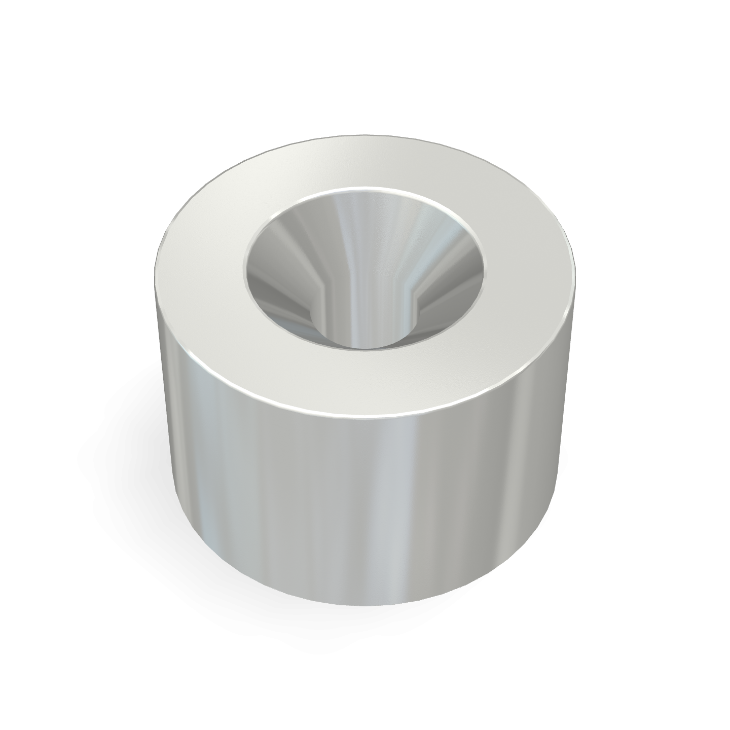 Aimant disque en néodyme avec trou fraisé Ø 12 mm x Ø 3,2 mm x 8 mm / M3