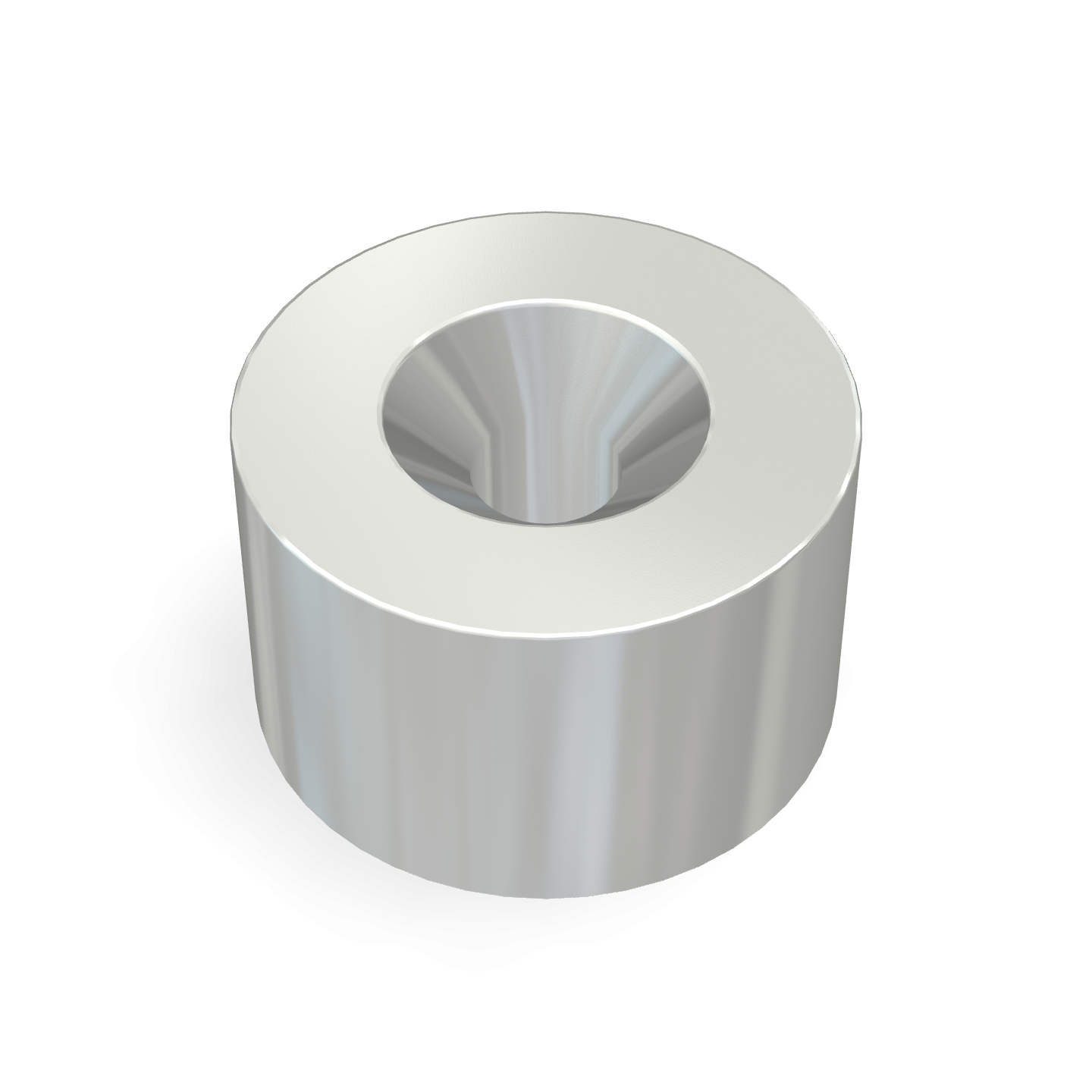 Aimant disque en néodyme avec trou fraisé Ø 13 mm x Ø 3,2 mm x 8 mm / M3