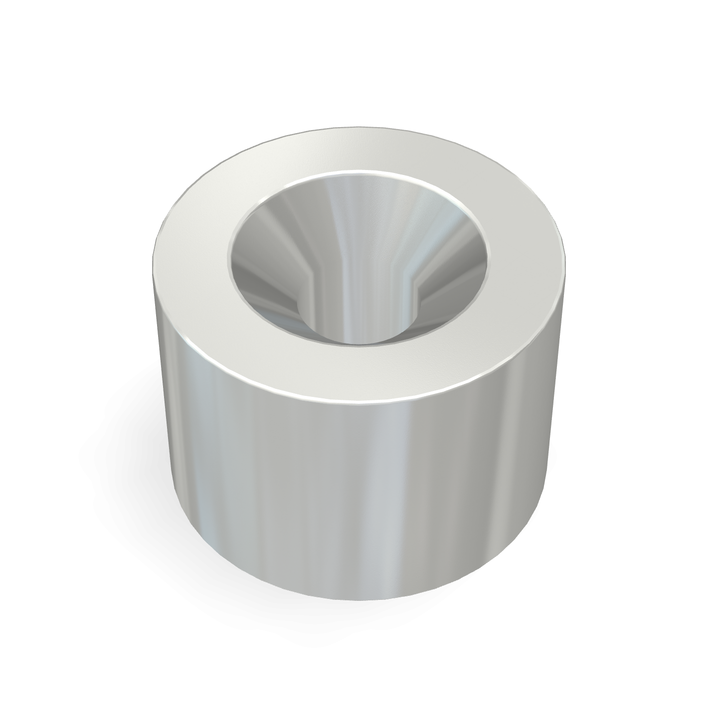 Aimant disque en néodyme avec trou fraisé Ø 14 mm x Ø 4,3 mm x 10 mm / M4