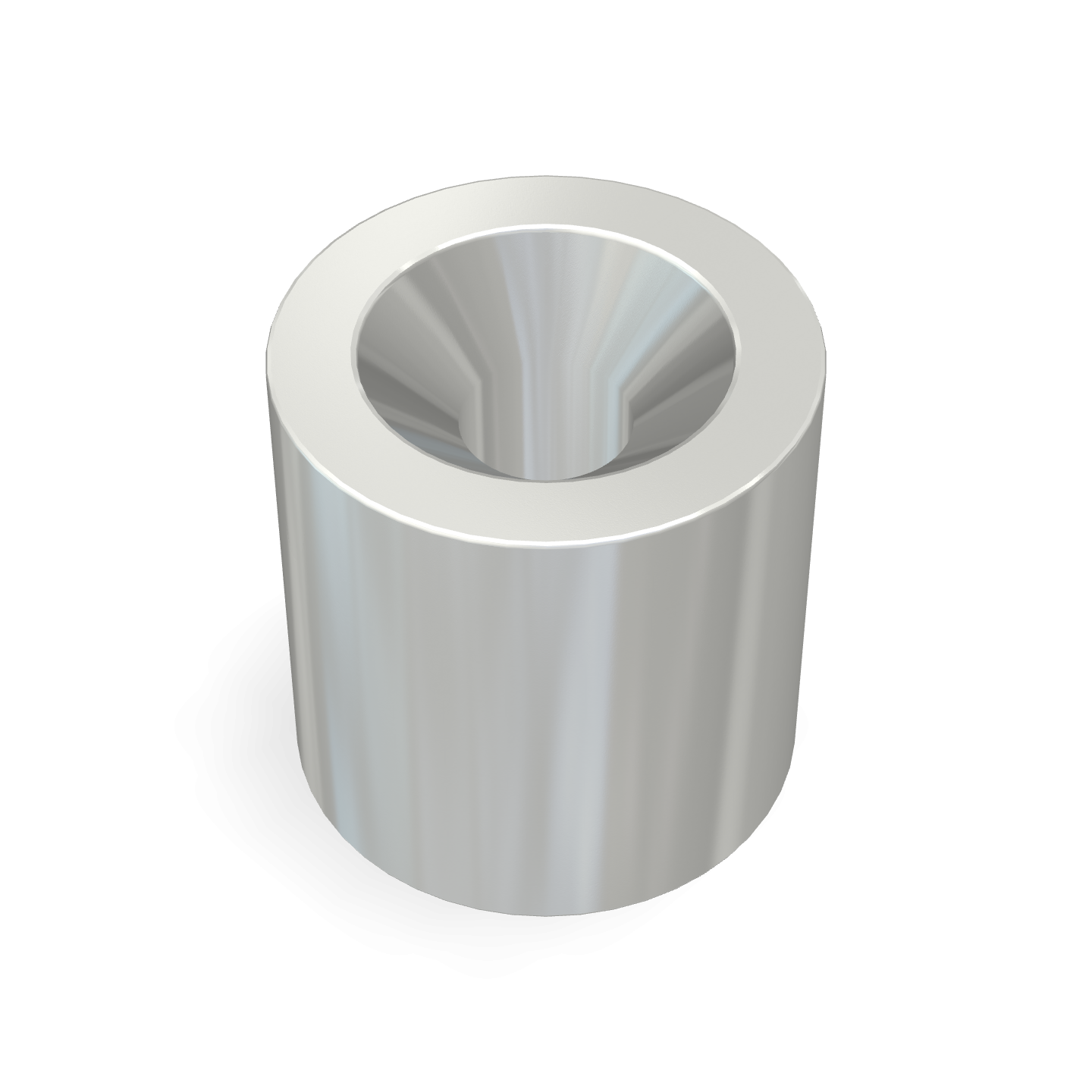 Aimant disque en néodyme avec trou fraisé Ø 10 mm x Ø 3,2 mm x 10 mm / M3