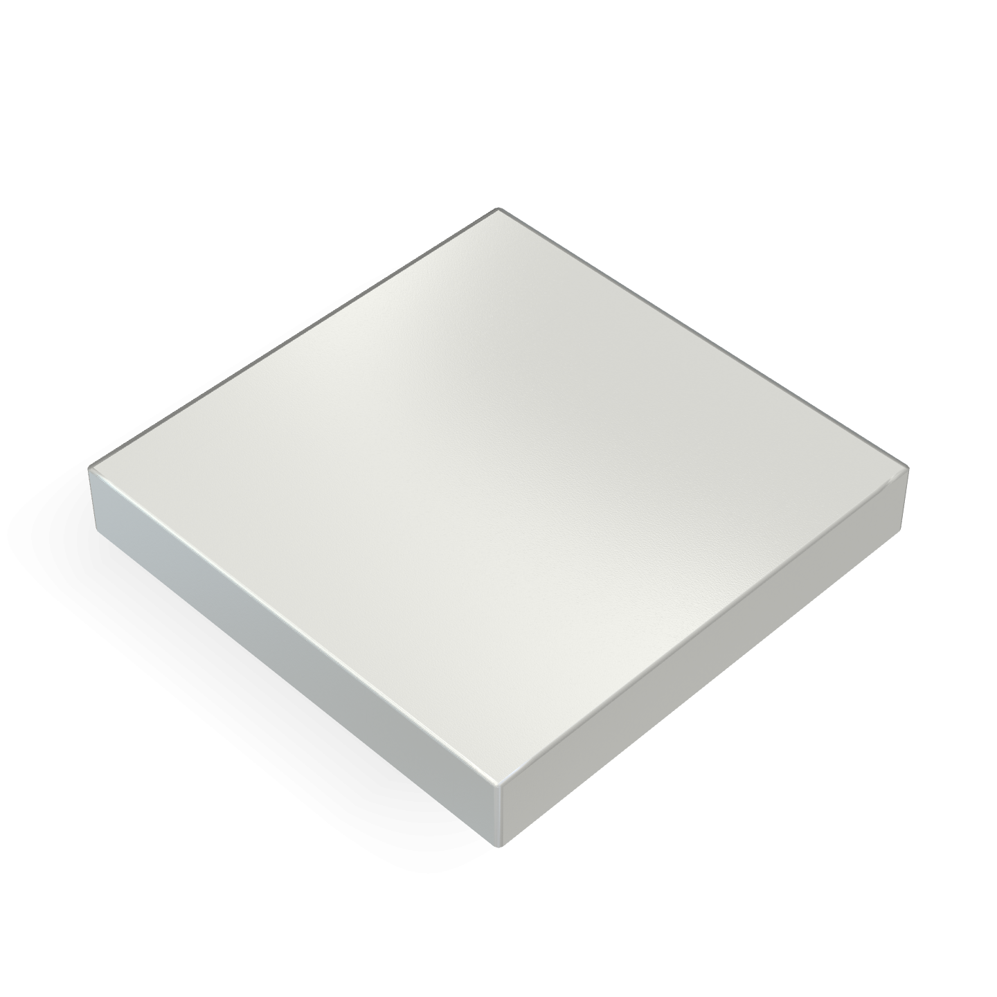 Aimant néodyme en bloc 20 mm x 20 mm x 3 mm