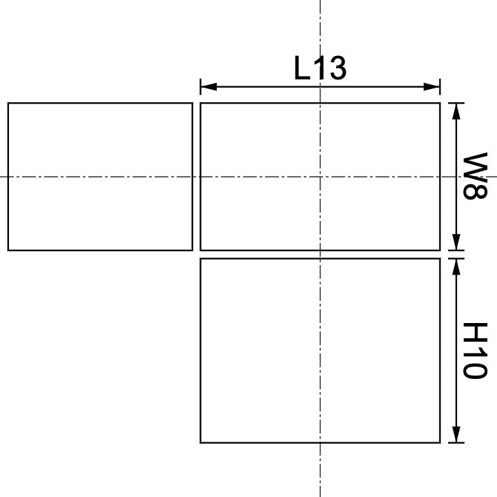 Neodymium Block Magnet 13mm X 8mm X 10mm