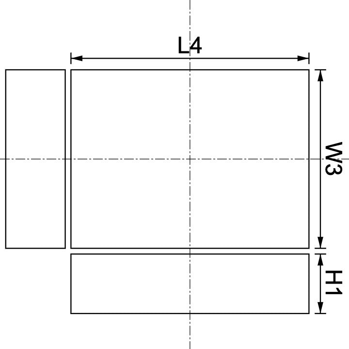 Aimant en néodyme 4 mm x 3 mm x 1 mm