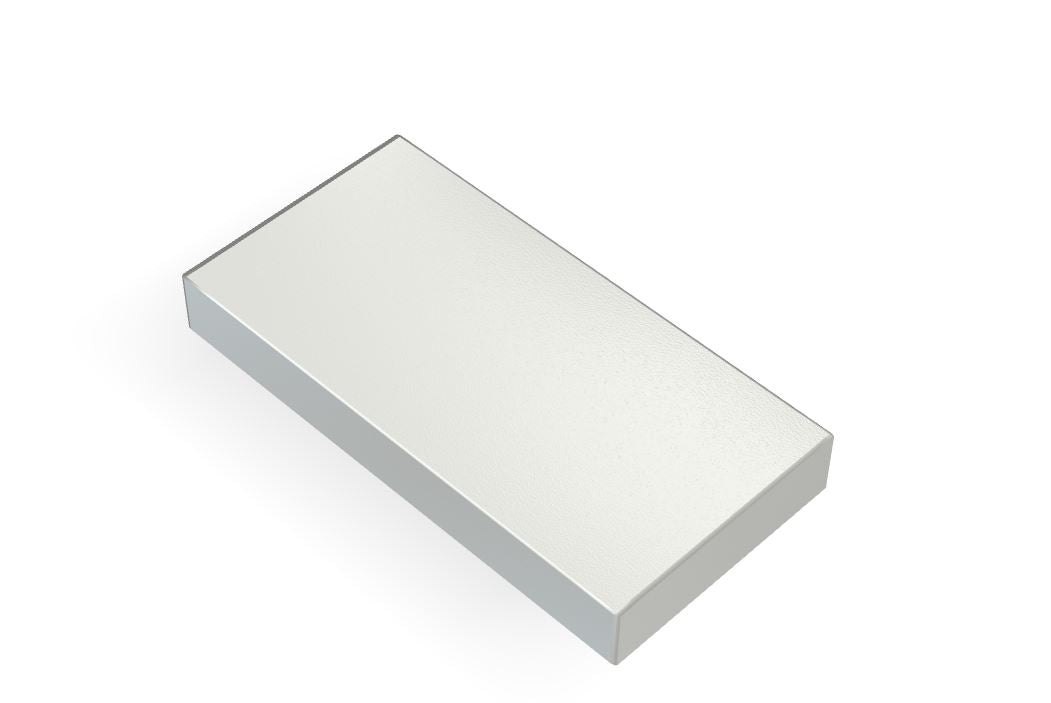 N42 - Neodymium Block Magnet - 2" x 1" x 1/4"